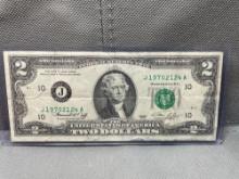 1976 2 Dollar Bill