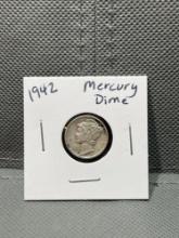 1942 Mercury Dime