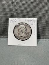 1960-D Franklin Half Dollar