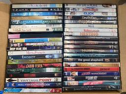 Assorted DVD's - Approximately 40 Per Box