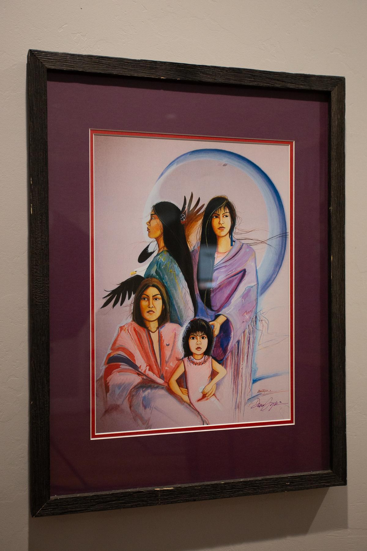 Dana Tiger Signed Print
