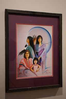 Dana Tiger Signed Print