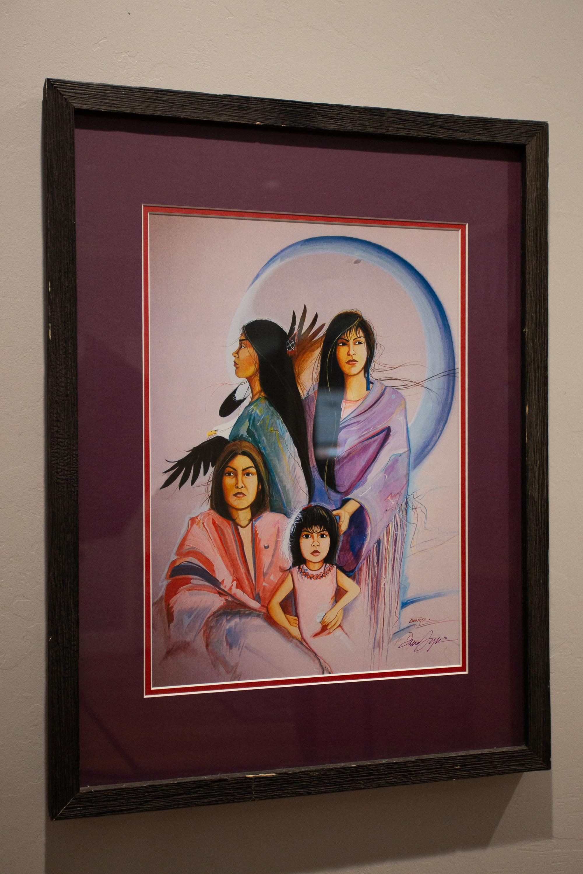 Dana Tiger Signed Print