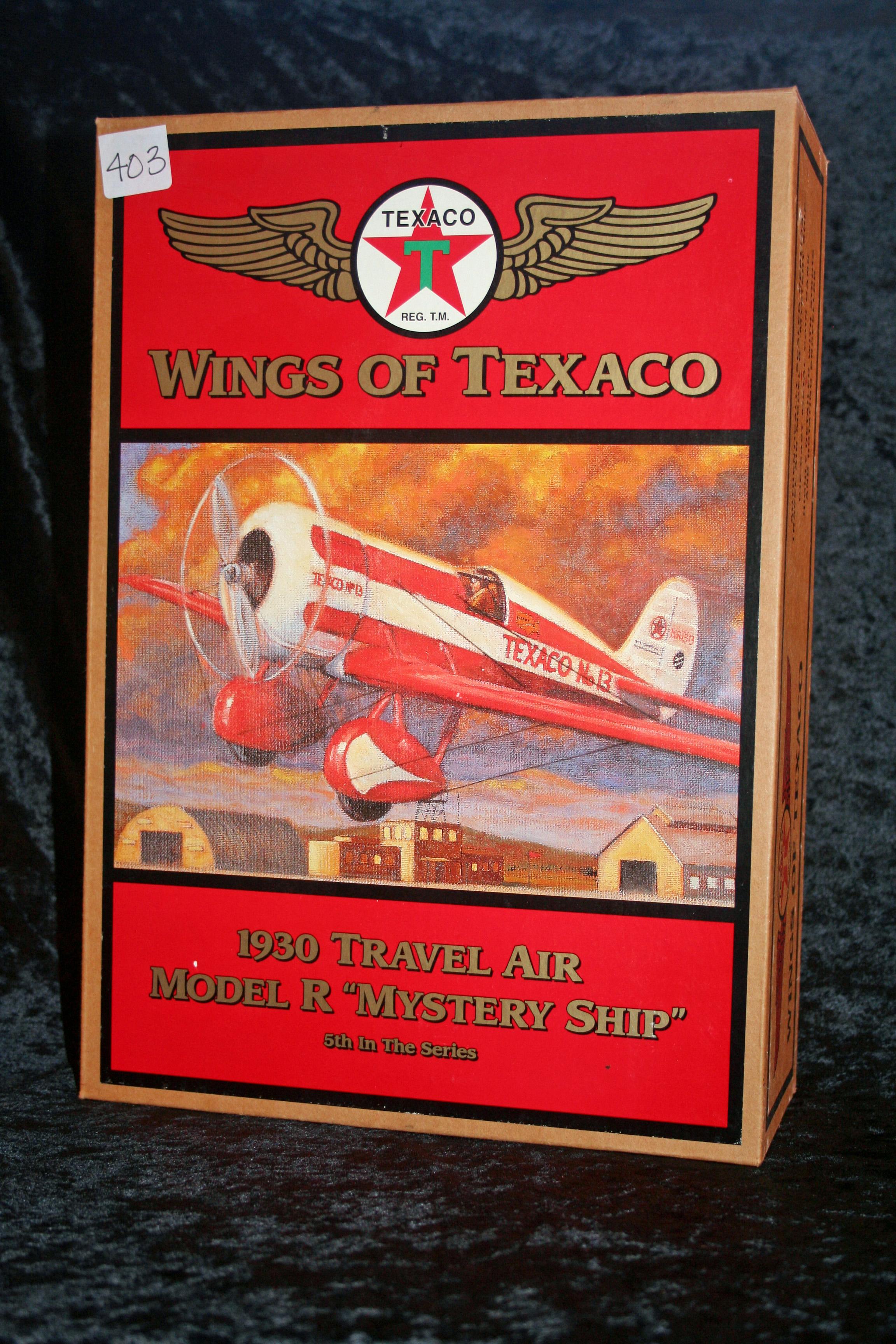 Wings of Texaco Model Airplane