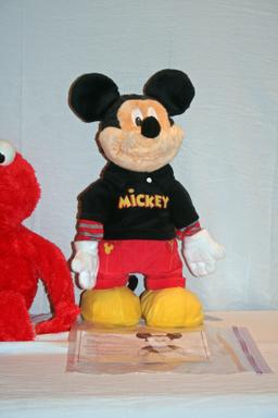 Talking Elmo and Dance Star Mickey