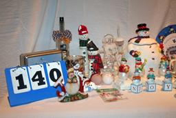 Snowman Themed Decorator Items 3