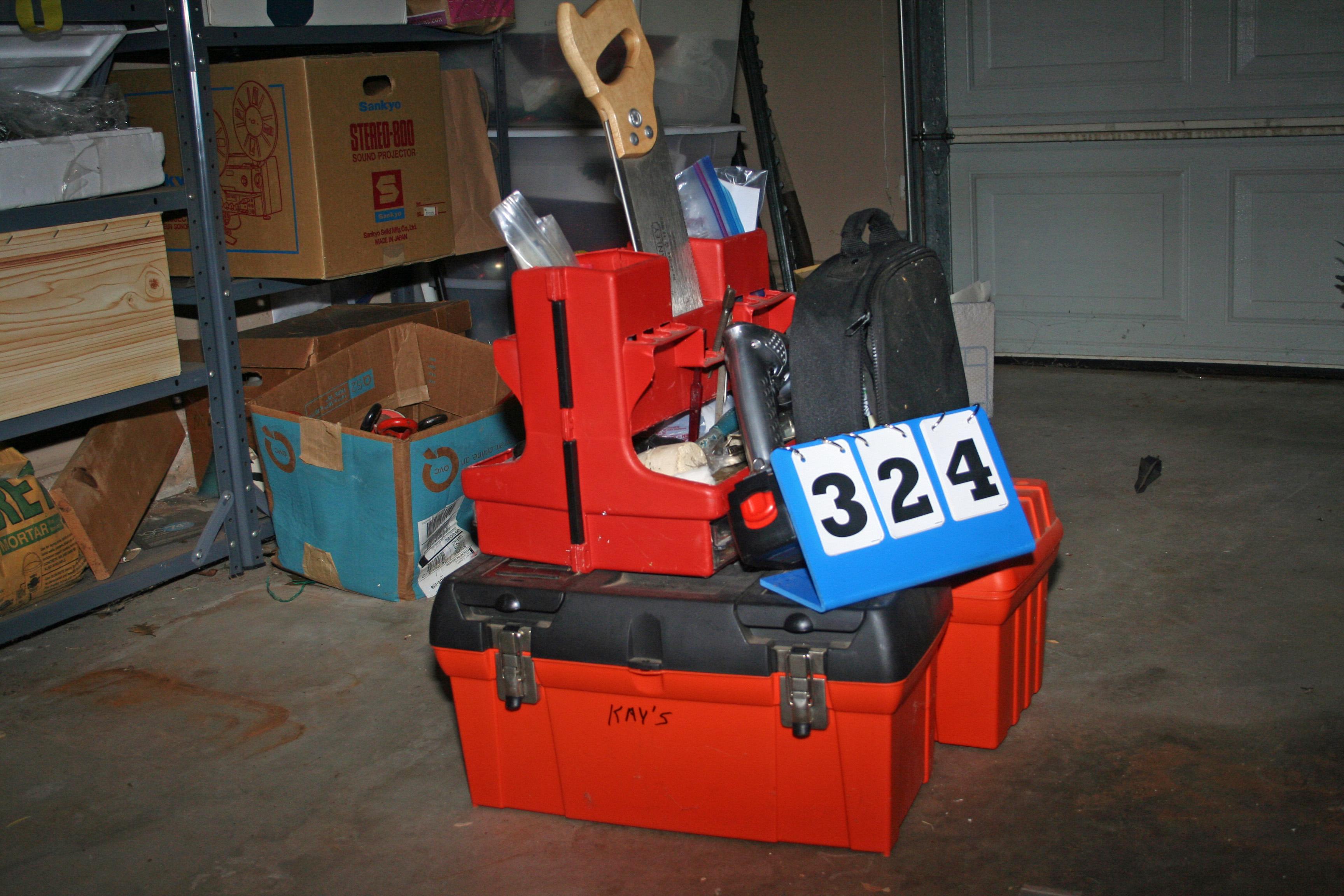 Tool Boxes with Contents