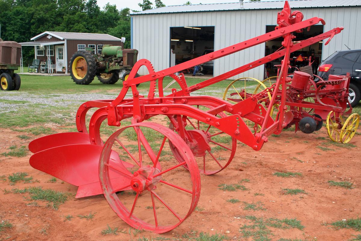 Massey Harris 2 Bottom Trip Plow Restored