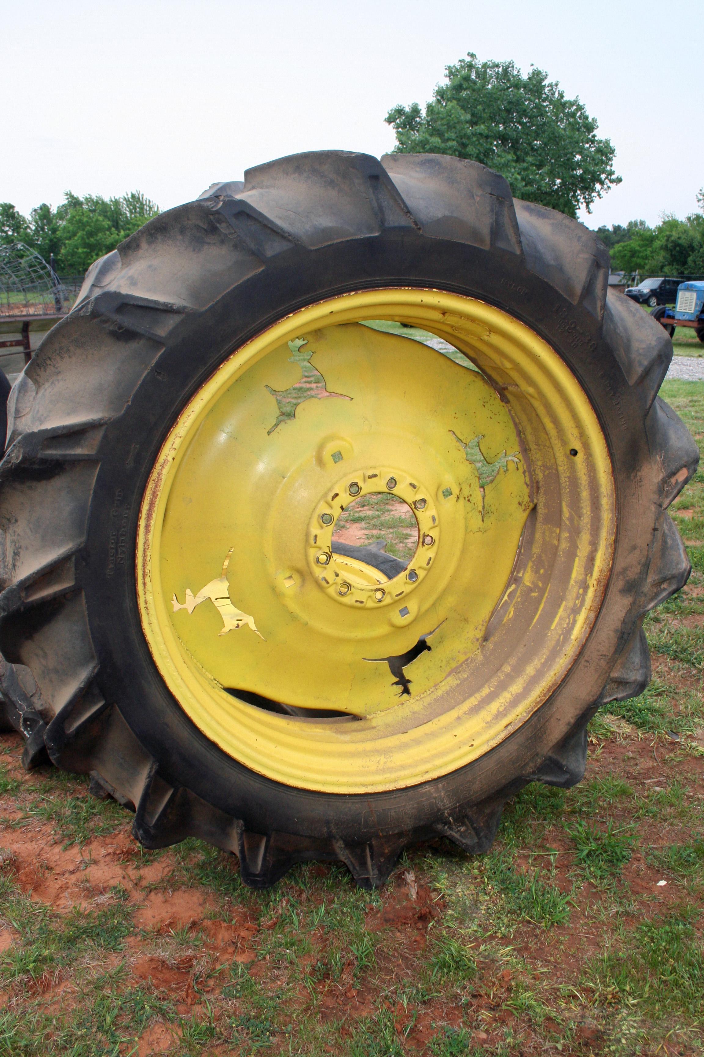 Tractor Tires on Custom Rims