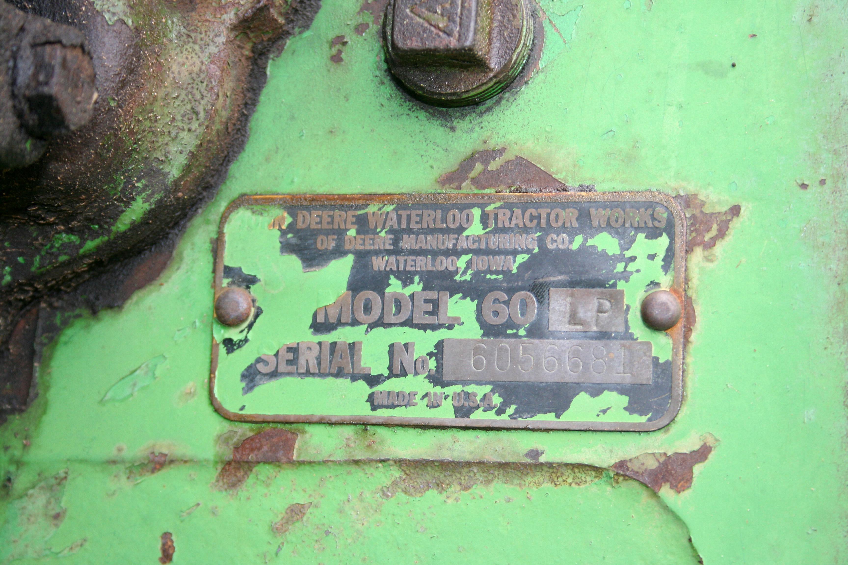 1955 John Deere 60 LP