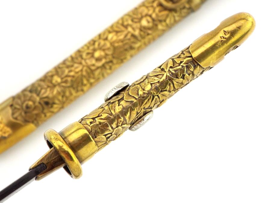 Very Rare Japanese Samurai Tanto Meji Armor Piercing Signed Blade
