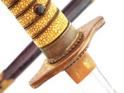 Japanese Imperial Navy WWI To WWII Officers Dagger Naval Dirk