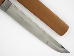 Japanese Imperial WII Air Force Officers Suicide Knife Dagger With Ancestral Samurai Blade