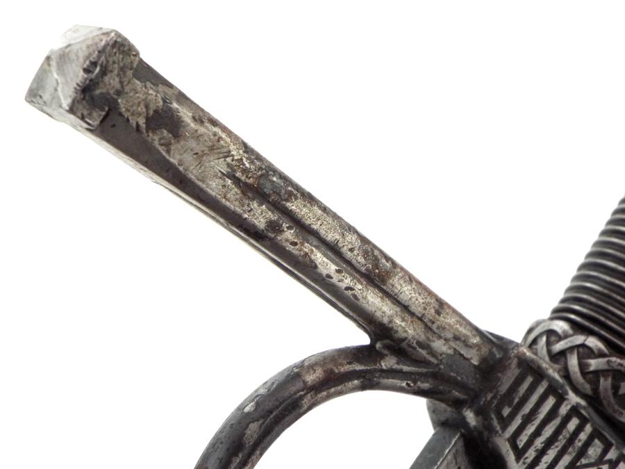 Fantastic Quality 17th C. Irish Or Scottish Broadsword Rapier With Celtic Style Decorations, Strong