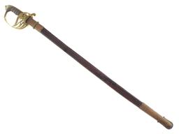 Antique 19th C. To Ww I English Officers Battle Sword By Phillips And Sons