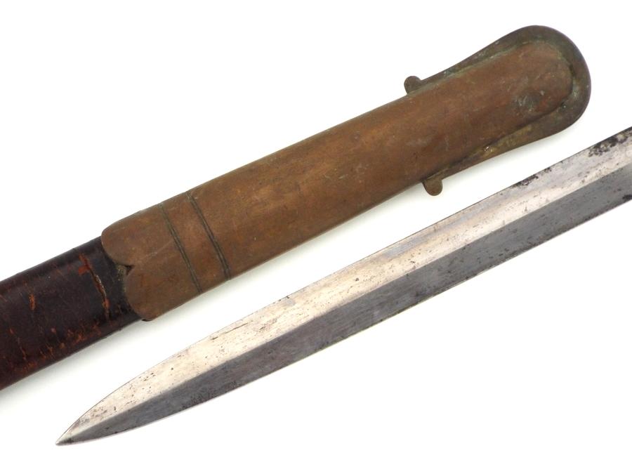 Antique 19th C. To Ww I English Officers Battle Sword By Phillips And Sons