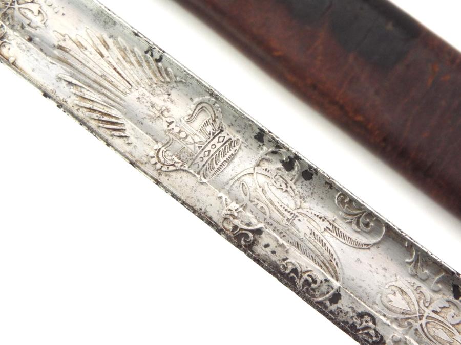 Antique 19th C. To Ww I English Officers Battle Sword By Phillips And Sons