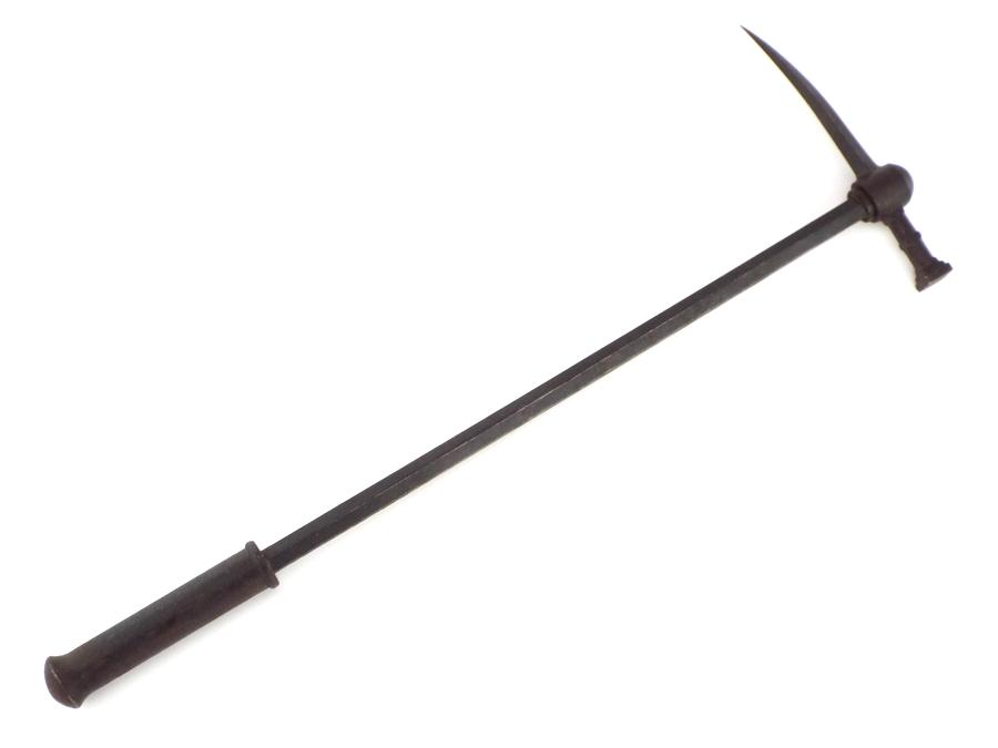 Restrained But Deadly And Very Combat-worthy 16th-17th C. German, Polish Or Hungarian War Hammer Bat