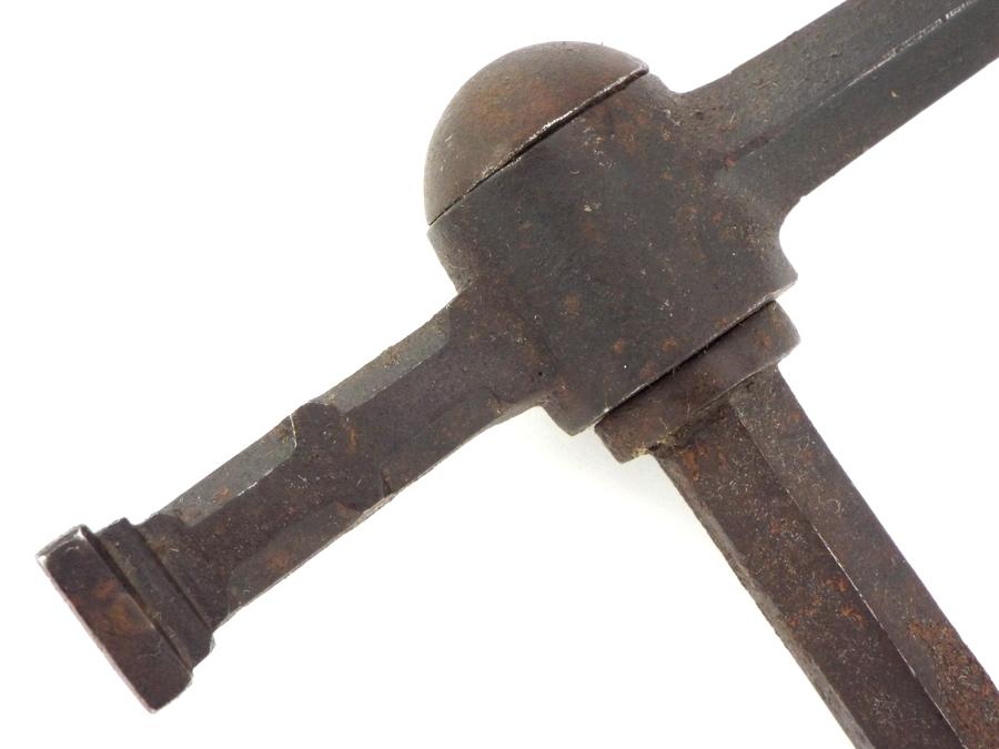 Restrained But Deadly And Very Combat-worthy 16th-17th C. German, Polish Or Hungarian War Hammer Bat