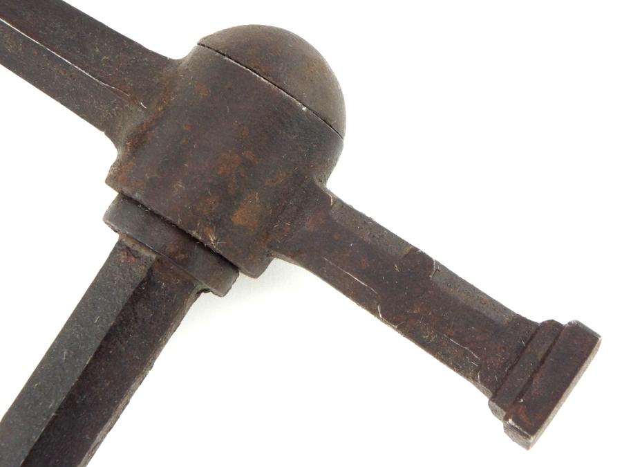 Restrained But Deadly And Very Combat-worthy 16th-17th C. German, Polish Or Hungarian War Hammer Bat