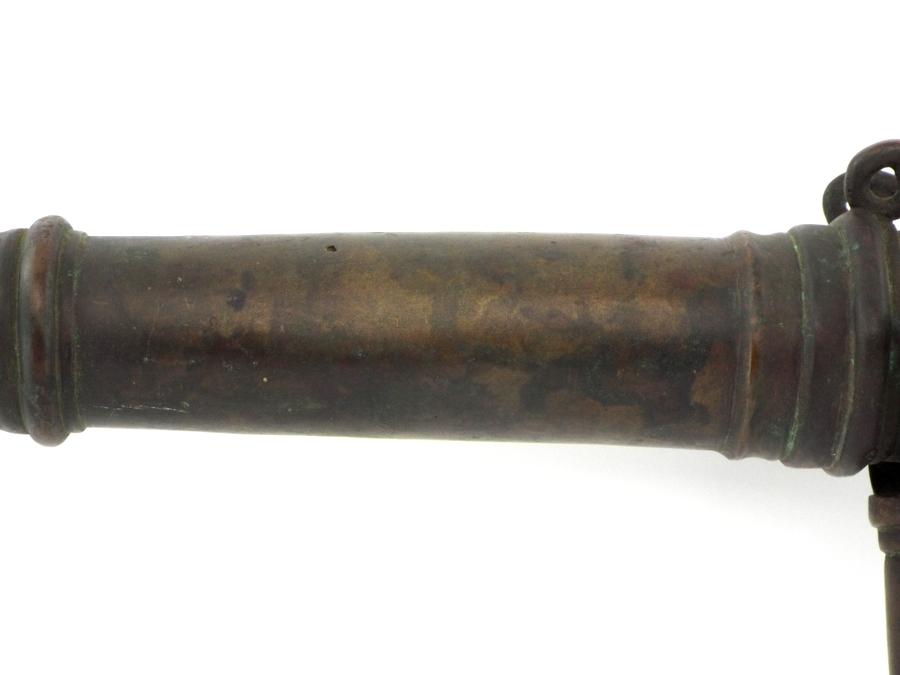 Very Good 17th-18th C. Portuguese Lantaka Bronze Naval Cannon.