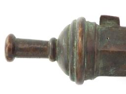 Very Good 17th-18th C. Portuguese Lantaka Bronze Naval Cannon.