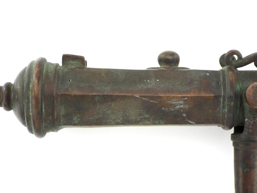 Very Good 17th-18th C. Portuguese Lantaka Bronze Naval Cannon.