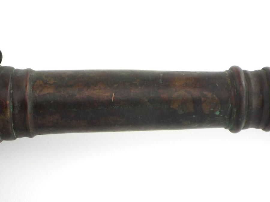 Very Good 17th-18th C. Portuguese Lantaka Bronze Naval Cannon.