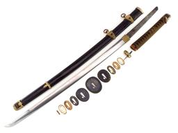 Imperial Japanese Wwii Navy Kai Gunto Katana Naval Sword Signed Samurai Blade