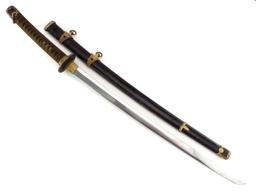Imperial Japanese Wwii Navy Kai Gunto Katana Naval Sword Signed Samurai Blade