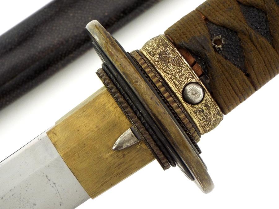 Imperial Japanese Wwii Navy Kai Gunto Katana Naval Sword Signed Samurai Blade