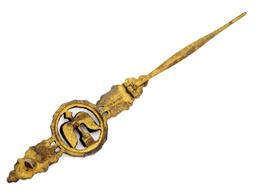 German Wwii Luftwaffe Night Fighter Clasp In Gold