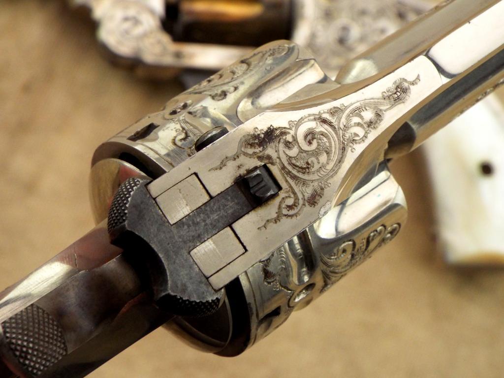 Whaling Captain Albert Shermans 2 Engraved Smith & Wesson .44 Double Action And .38 Safety Revolvers