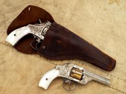 Whaling Captain Albert Shermans 2 Engraved Smith & Wesson .44 Double Action And .38 Safety Revolvers