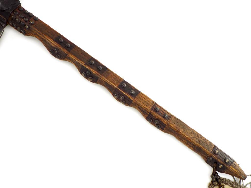 Massive Native American Presentation To Chief Redfeather Pipe Tomahawk