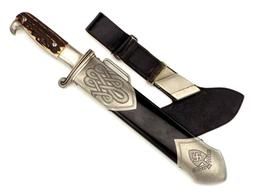 Mint German Wwii Rad Hewer With Hanger By Eickhorn Solingen