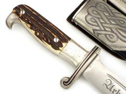 Mint German Wwii Rad Hewer With Hanger By Eickhorn Solingen