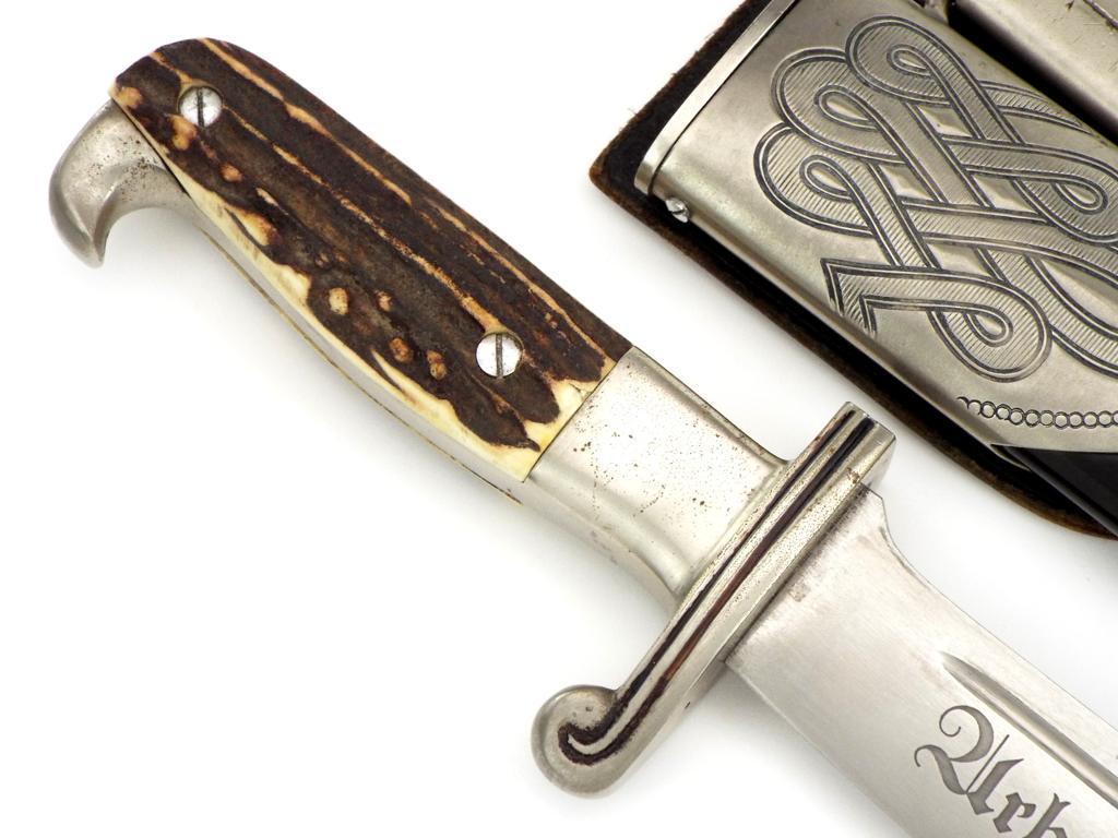 Mint German Wwii Rad Hewer With Hanger By Eickhorn Solingen
