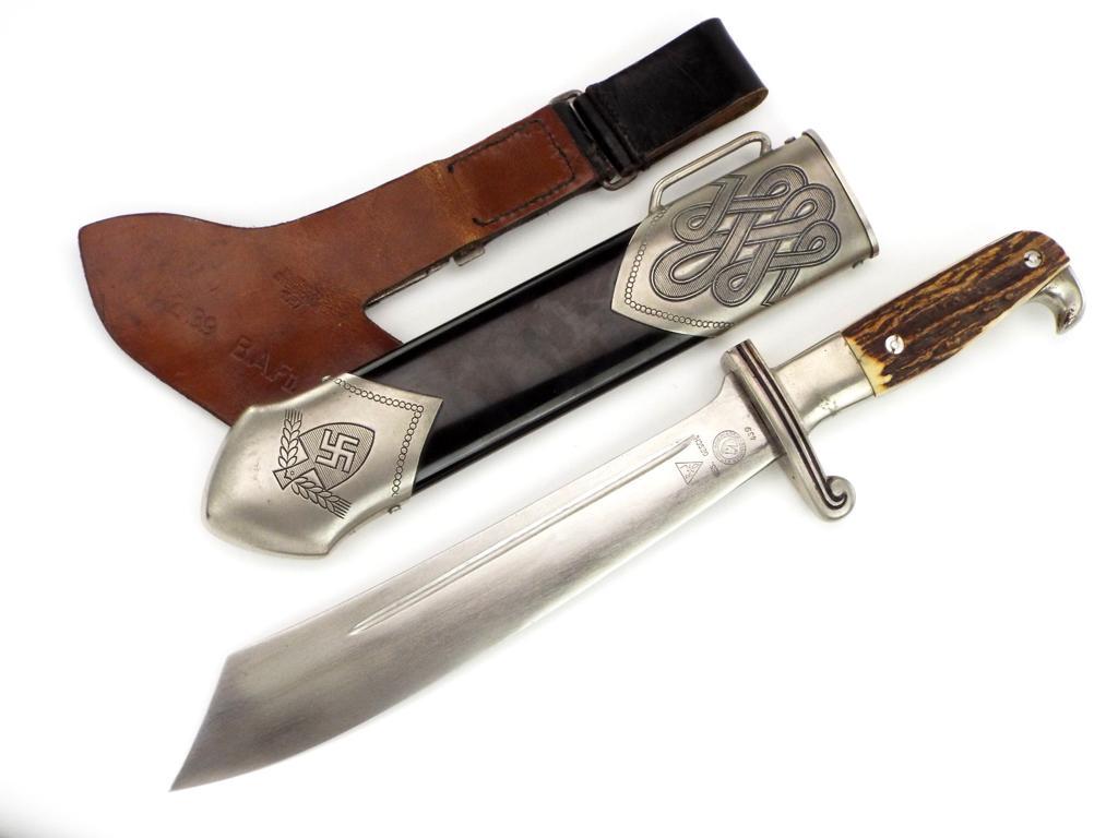 Mint German Wwii Rad Hewer With Hanger By Eickhorn Solingen