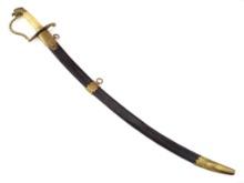 American War Of 1812 To Civil War Eagle Head Officer's Sword