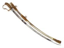 Rare Variant American Civil War Cavalry Officers Battle Sword