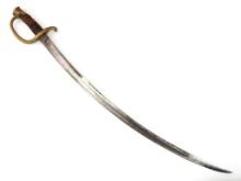 American Civil War Mounted Artillery Sword By Ames Dated 1864