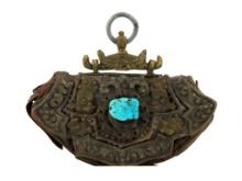 Antique Tibetan Flint Match Striker Pouch