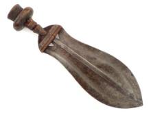 RARE Antique African KUBA IKUL Sword Knife
