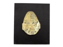 Chinese Antique Stone Head, Shamanic Transformation
