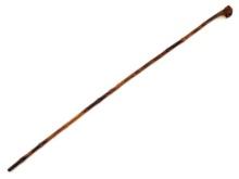 Beautiful Hand Carved Antique Wooden Walking Cane