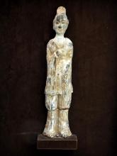 Chinese Tang Dynasty Painted Pottery Figure