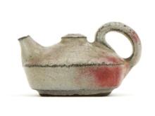 Antique Japanese Small Pottery Teapot