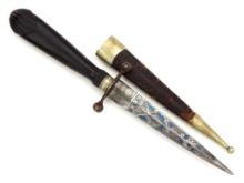 Antique French Napoleonic Naval Dirk Navy Officer's Dagger.