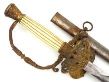 Fancy American M-1860 US Field & Staff Officer's Sword